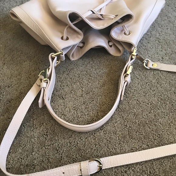 ALL 5* SELLER NEW Italy ANDREANO pink leather bag! - Picture 7 of 8